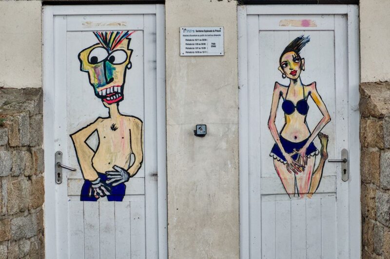 Graffiti humoristique
